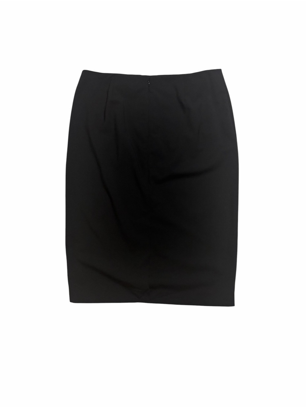 NWT Theory Black 96% Wool Stretch Pencil Skirt Slim Fit Office Size 6